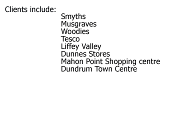 Our clients in the retail sector